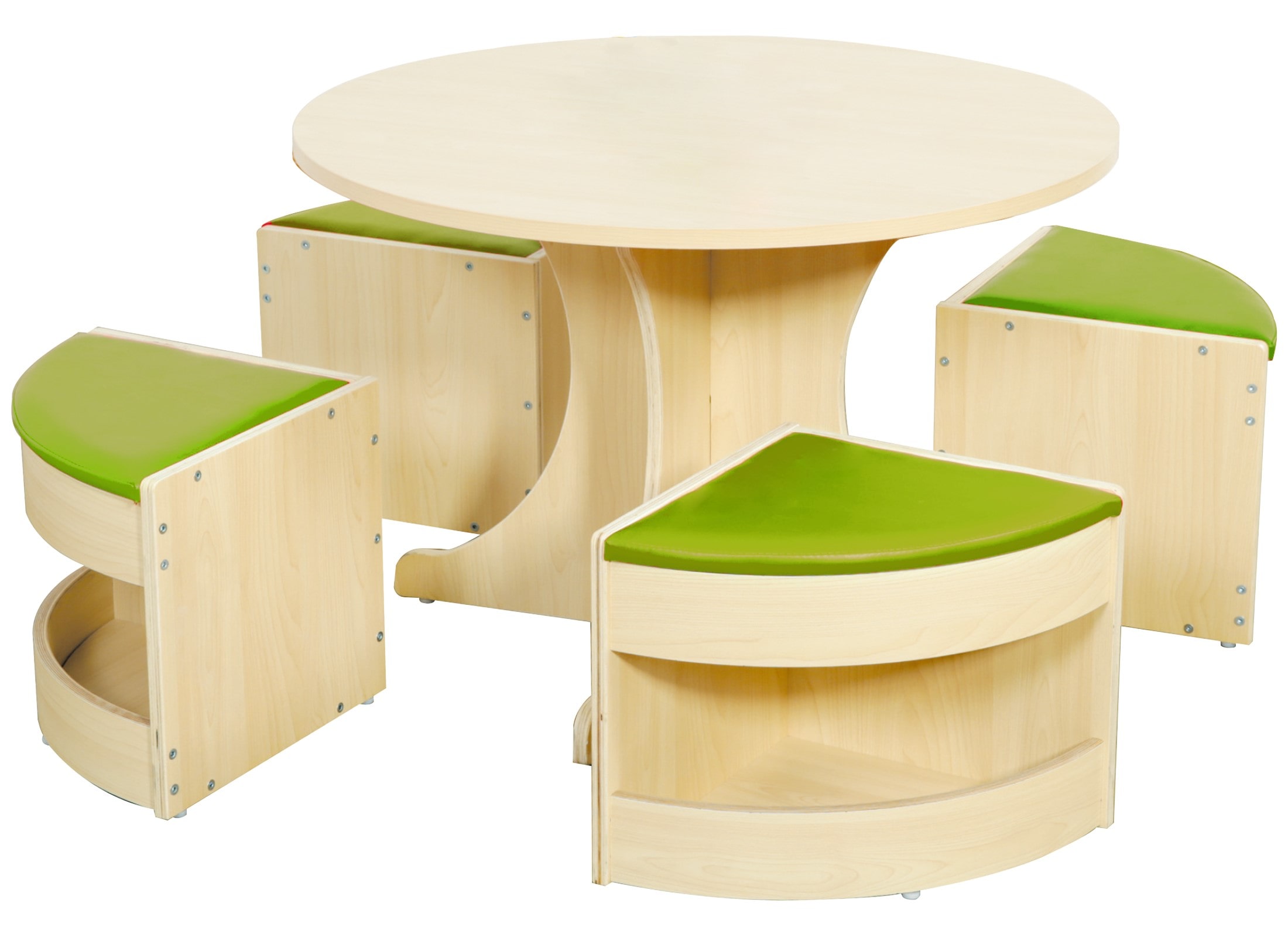 KB4-NX15001 Round Table  Chair Set_gruen-min