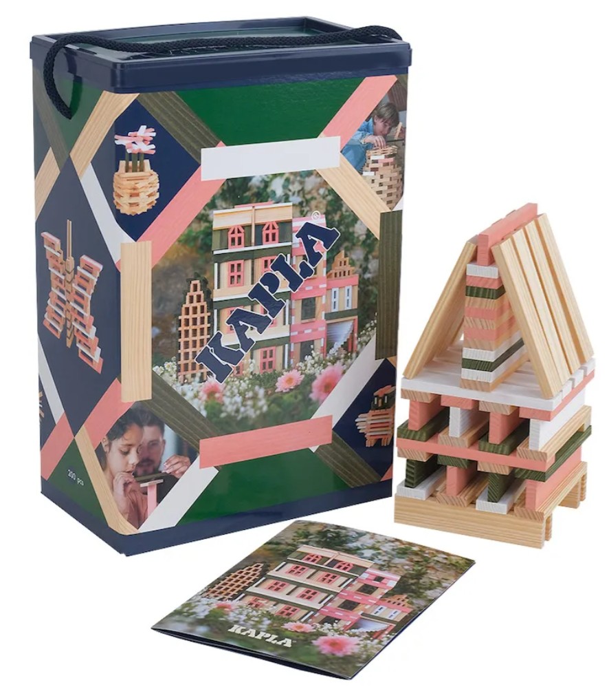 KAPLA® Box Frühling, Set aus 200 Holzplättchen - Demoware kapla_frhling