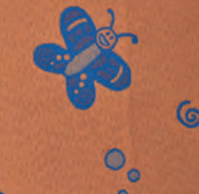 Orange Schmetterling 9-25