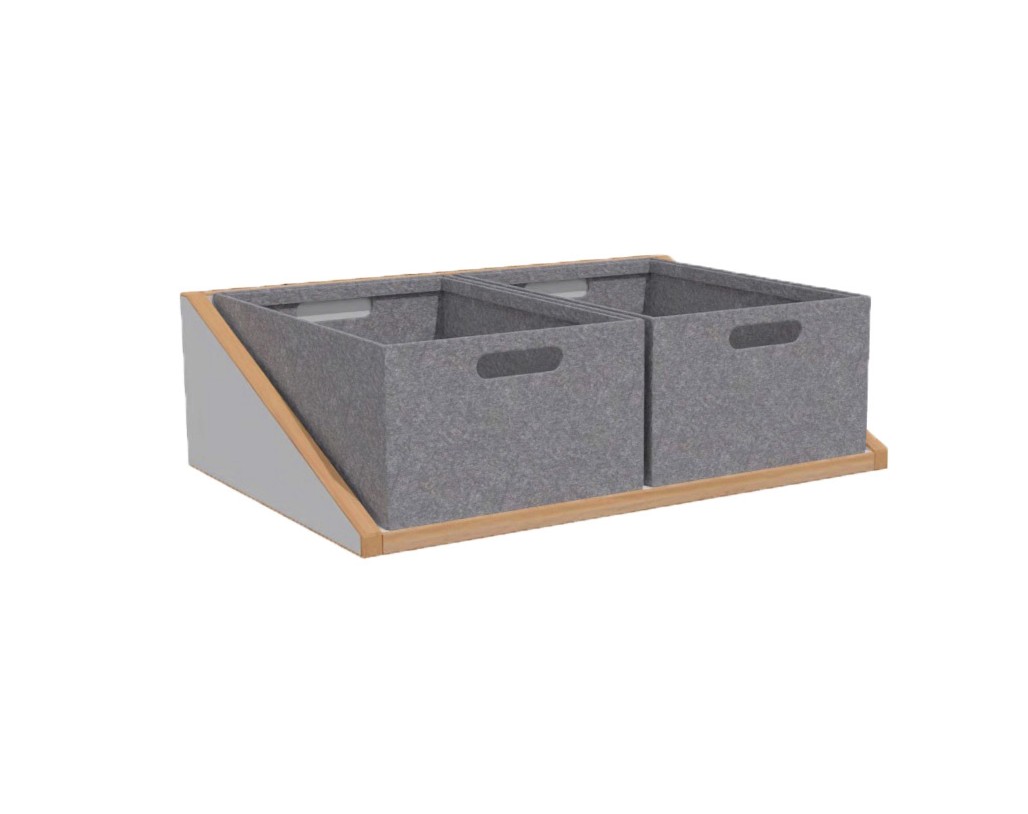 Breite 53,8 cm - mit Boxen