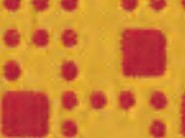 Gelb-Rot gemustert 1-133