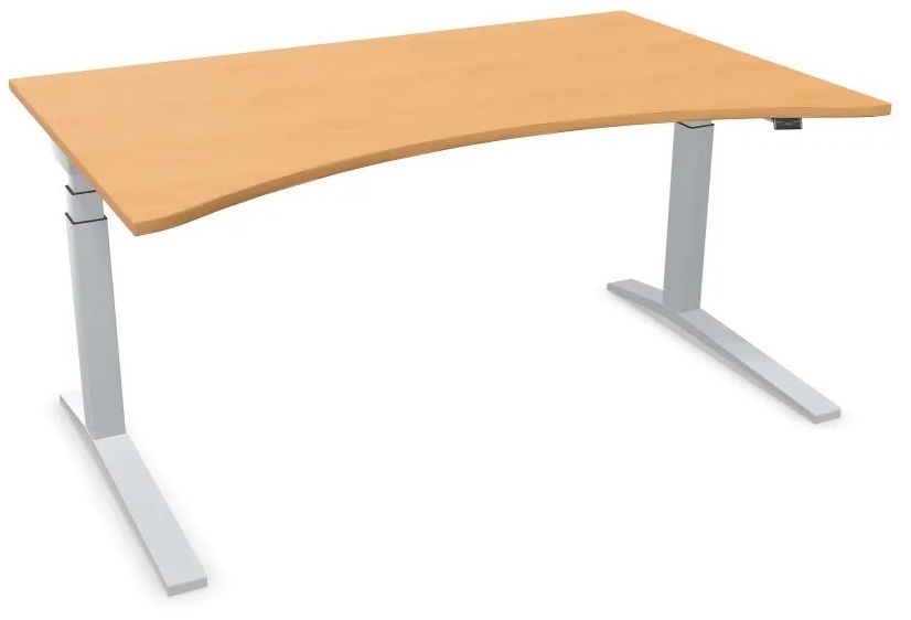 ASSMANN höhenverstellbarer Schreibtisch “Canvaro”, Tischplatte in CP-Form snapshot-assmann_bueromoebel_gmbh___co__kg-canvaro-stscp16_1920x1920.jpegfghuiokm