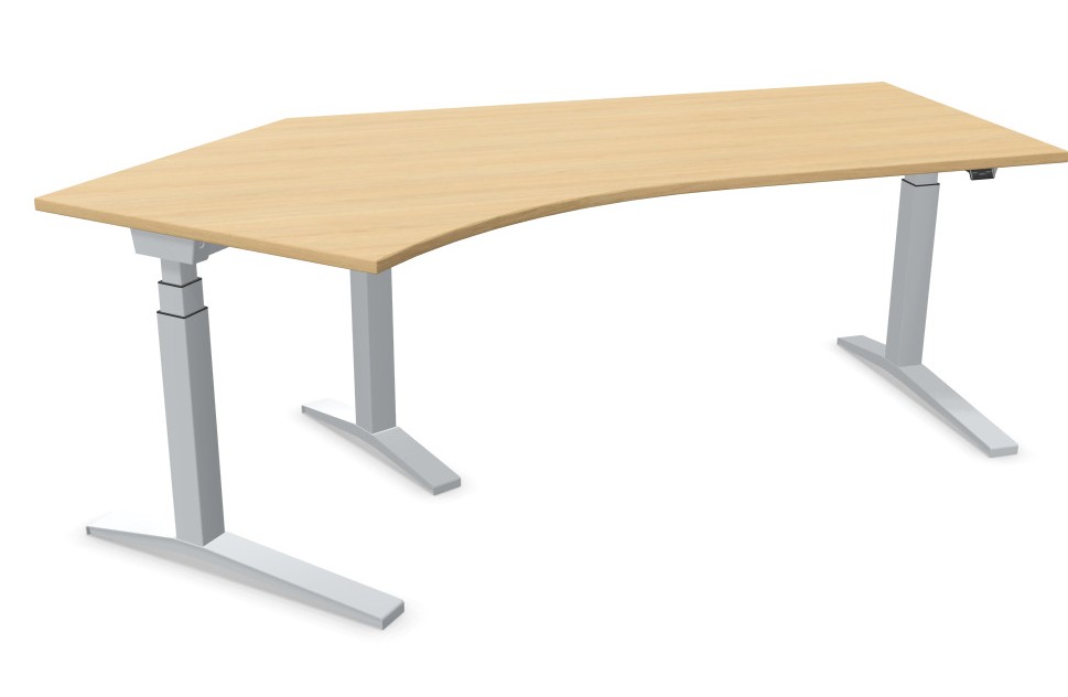 ASSMANN höhenverstellbarer Schreibtisch “Canvaro”, Tischplatte in P-Form snapshot-assmann_bueromoebel_gmbh___co__kg-canvaro-stsp2208l