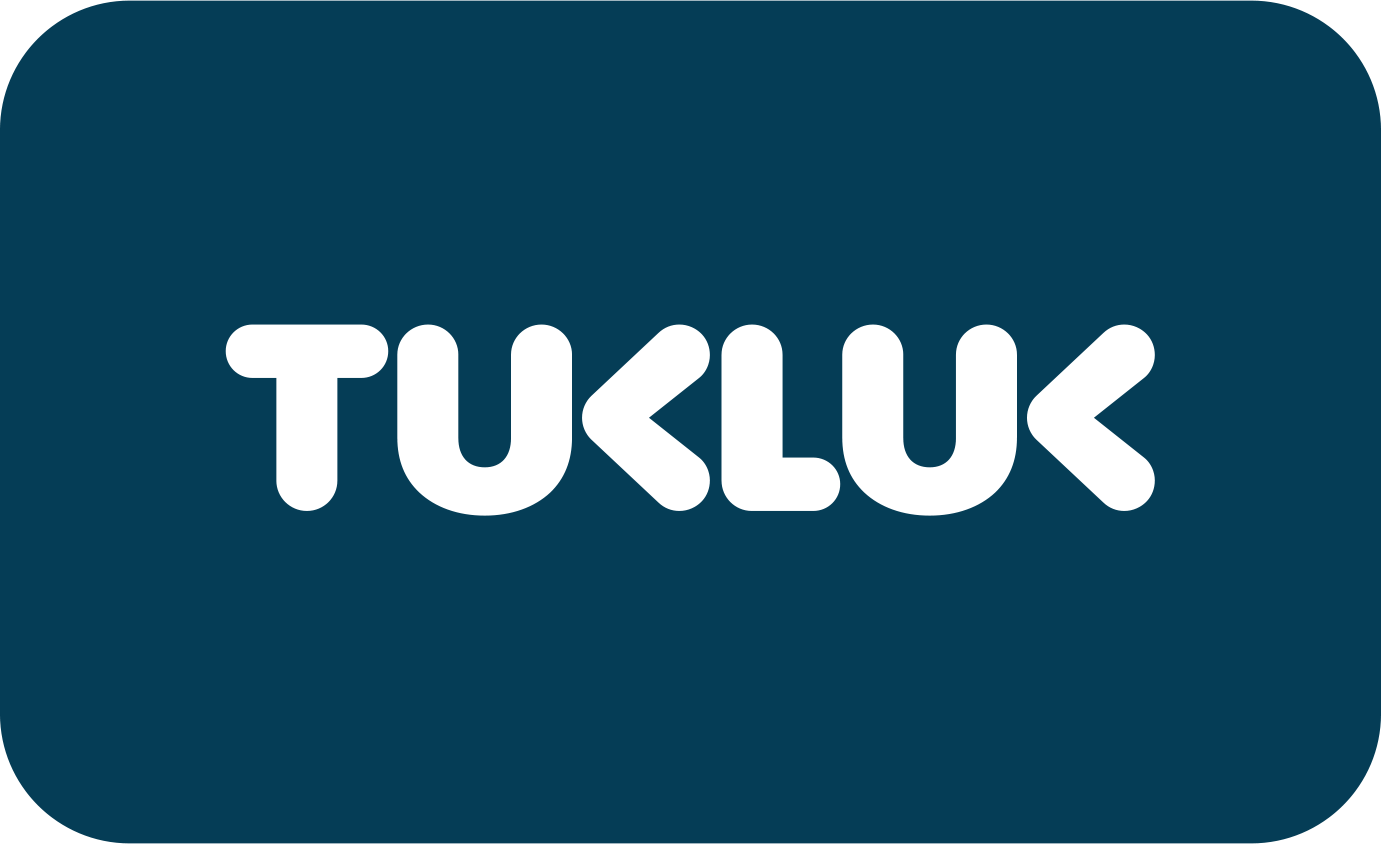 Logo Tukluk blau