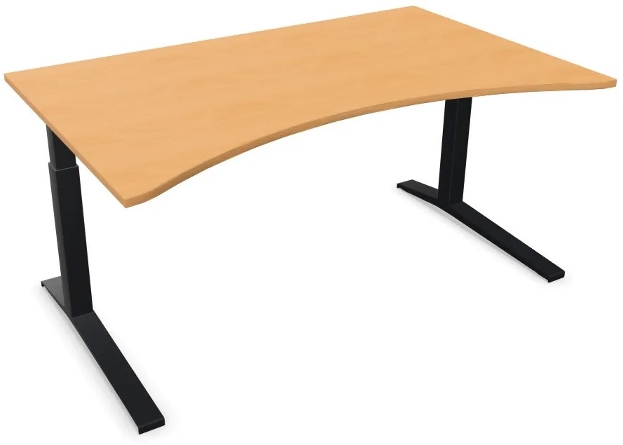 ASSMANN höhenverstellbarer Schreibtisch “Montevo”, Tischplatte in CP-Form snapshot-assmann_bueromoebel_gmbh___co__kg-montevo-stcp16_1920x1920zktcgz