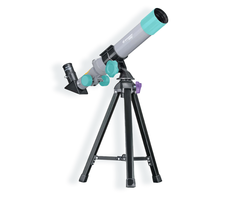 Einsteiger-Teleskop mit Stativ und verstellbarer Halterung