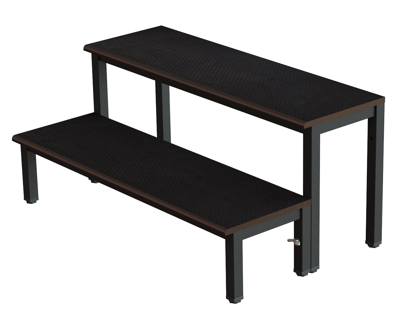 Mott Treppe für Klappodest “Optimus”, optional mit Treppengeländer 4641_treppe_2_stufig_optimus