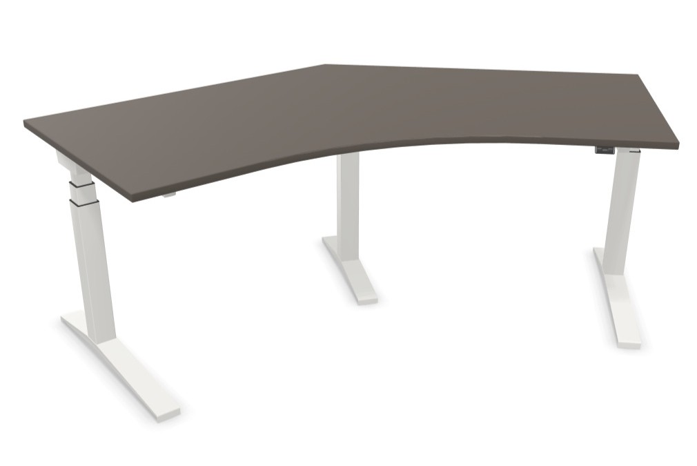 ASSMANN höhenverstellbarer Schreibtisch “Canvaro”, Tischplatte in DR-Form snapshot-assmann_bueromoebel_gmbh___co__kg-canvaro-stsdr12124