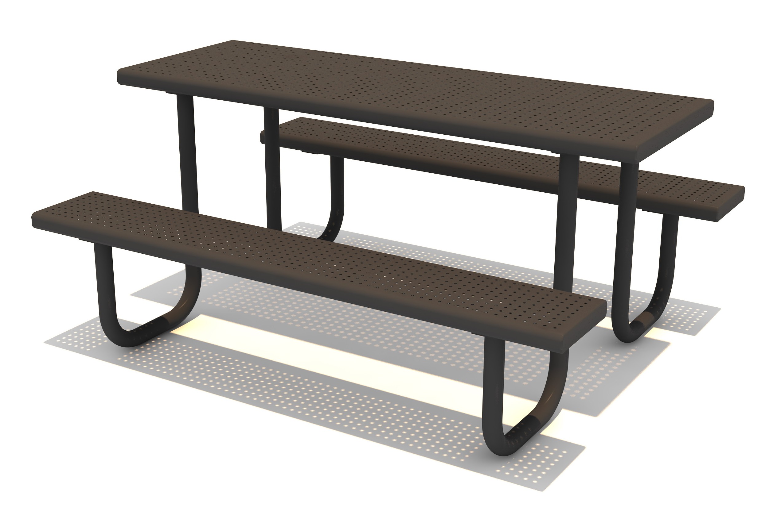 Qualiterra Outdoor Picknicktisch “FormaBench” forma_bench_-_grey_10200200_f